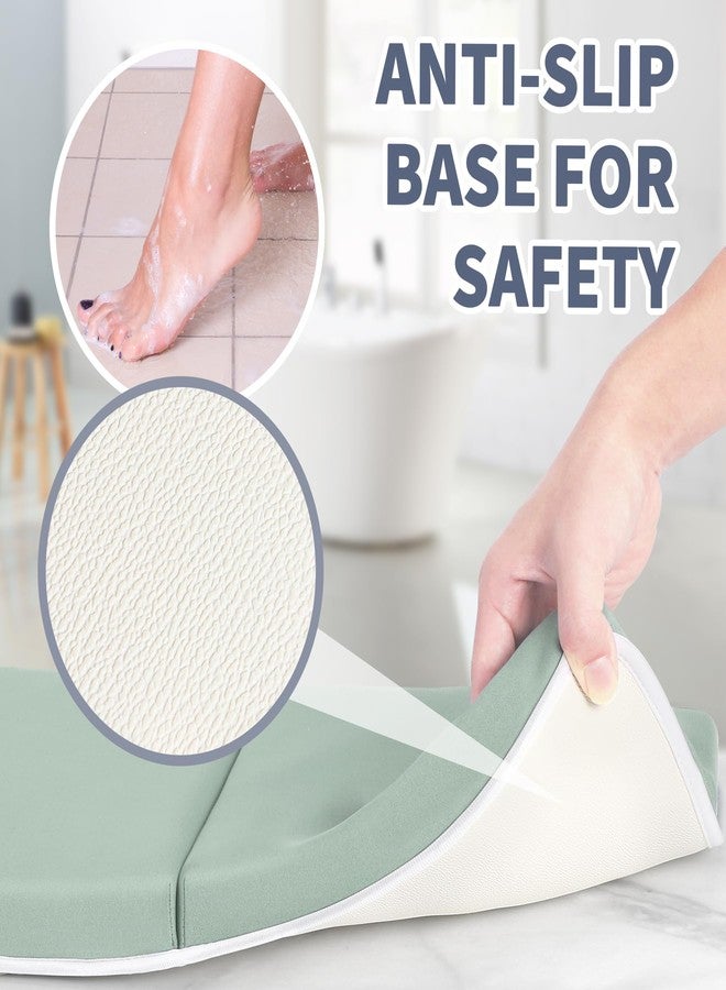 URMYWO Bath Kneeler and Elbow Rest Pad Set - 1.5" Thick Baby Bath Kneeler Pads with Toys Organizer, Anti-Slip Cozy Knee & Arm Support Bathtub Mat, Quick Dry Kneeling Pad for Baby Bath Time - Image 5